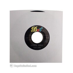 45rpm WHITE Paper Sleeves made from